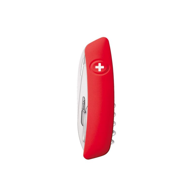 Swiza D09 Rotes, multifunktionales Schweizer Taschenmesser