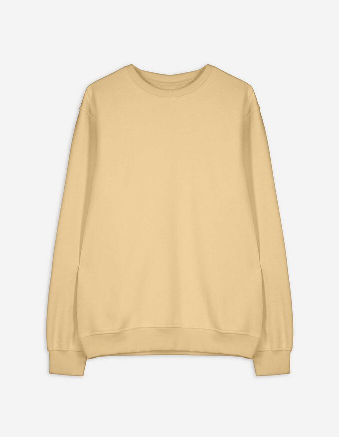 Sweatshirt - Rippbündchen