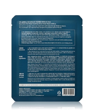 Klairs Rich Moist Soothing Tencel Tuchmaske-1 Stk