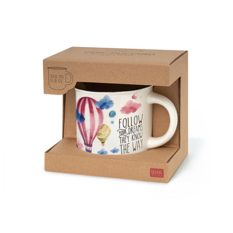 Porcelánový hrnček - Cup-Puccino