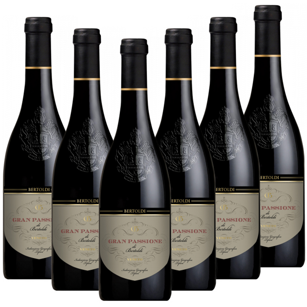 Bertoldi Gran Passione di Bertoldi Rosso Veneto IGT Italien  halbtrocken - 6er Karton