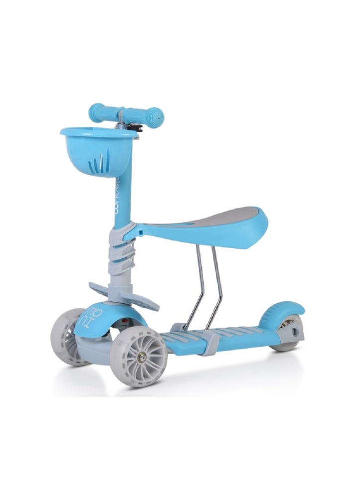 Moni Kinderroller, Bubblegum 2 in 1 in blau günstig kaufen onesize