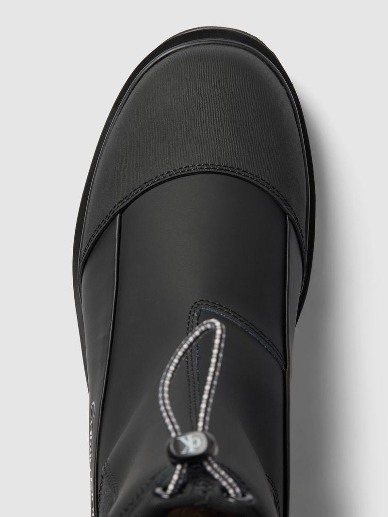 Chelsea Boots mit elastischem Bund Modell 'COMBAT' in black