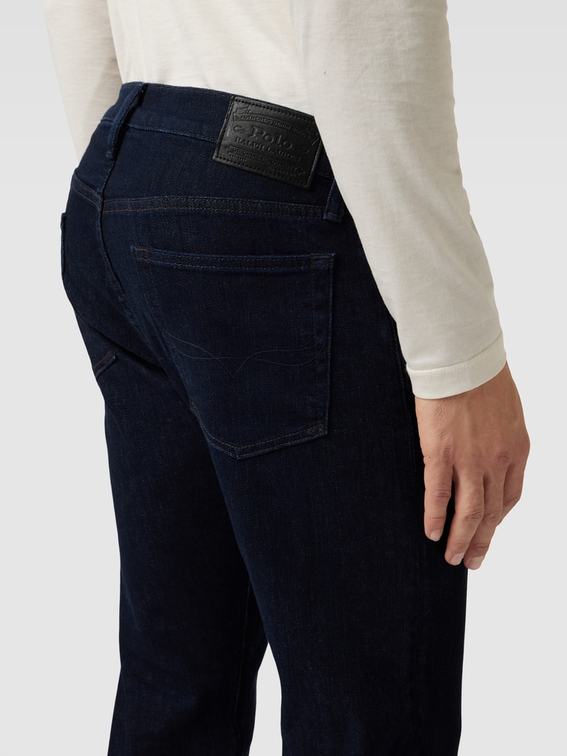 Jeans im 5-Pocket-Design Modell 'SULLIVAN' in marineblau