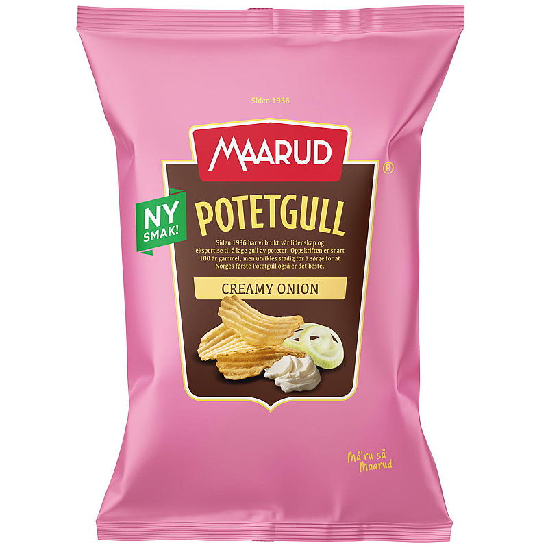 Maarud Potetgull 200 g Creamy onion Maarud