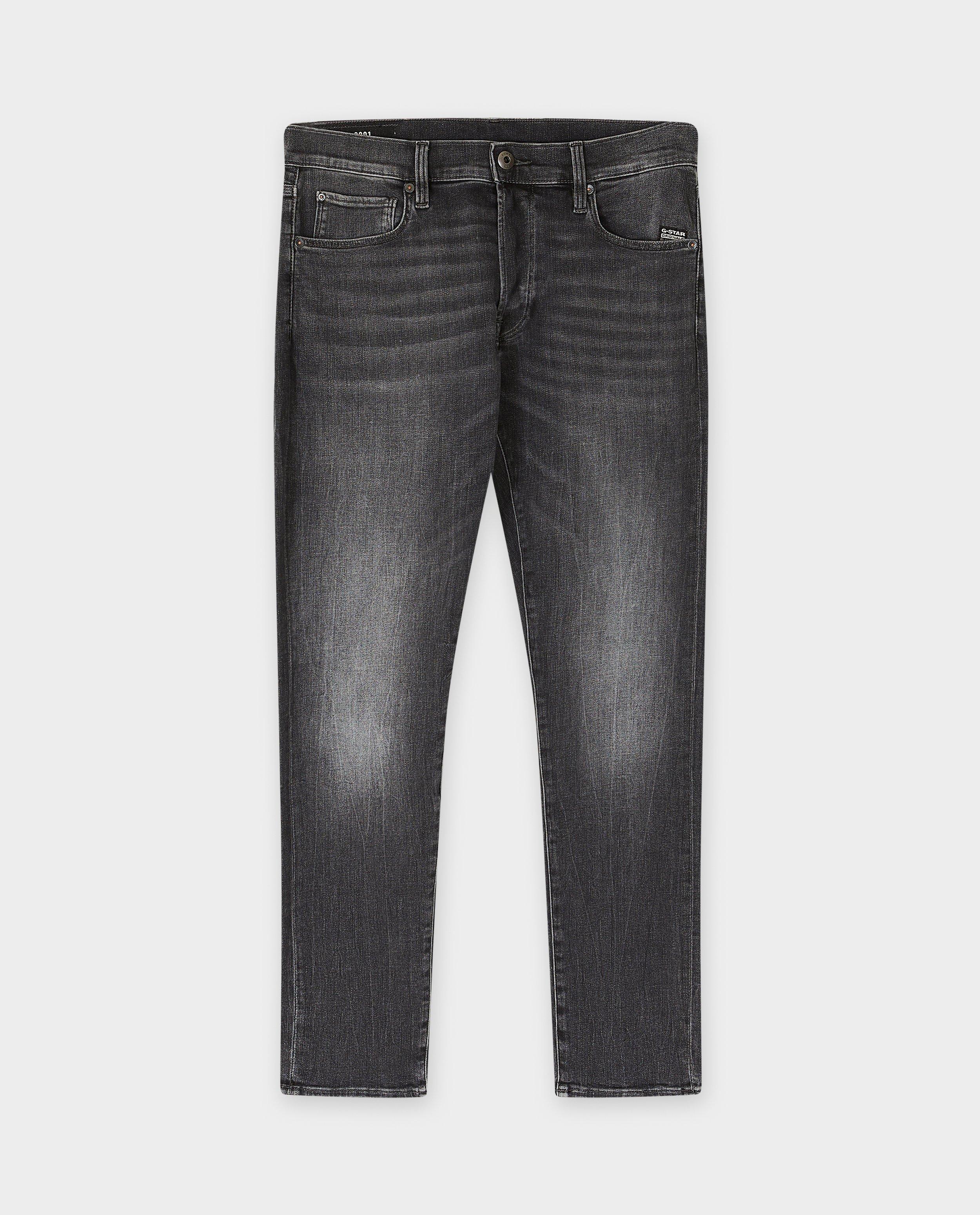 Blugi G-star negri, croială slim fit negri