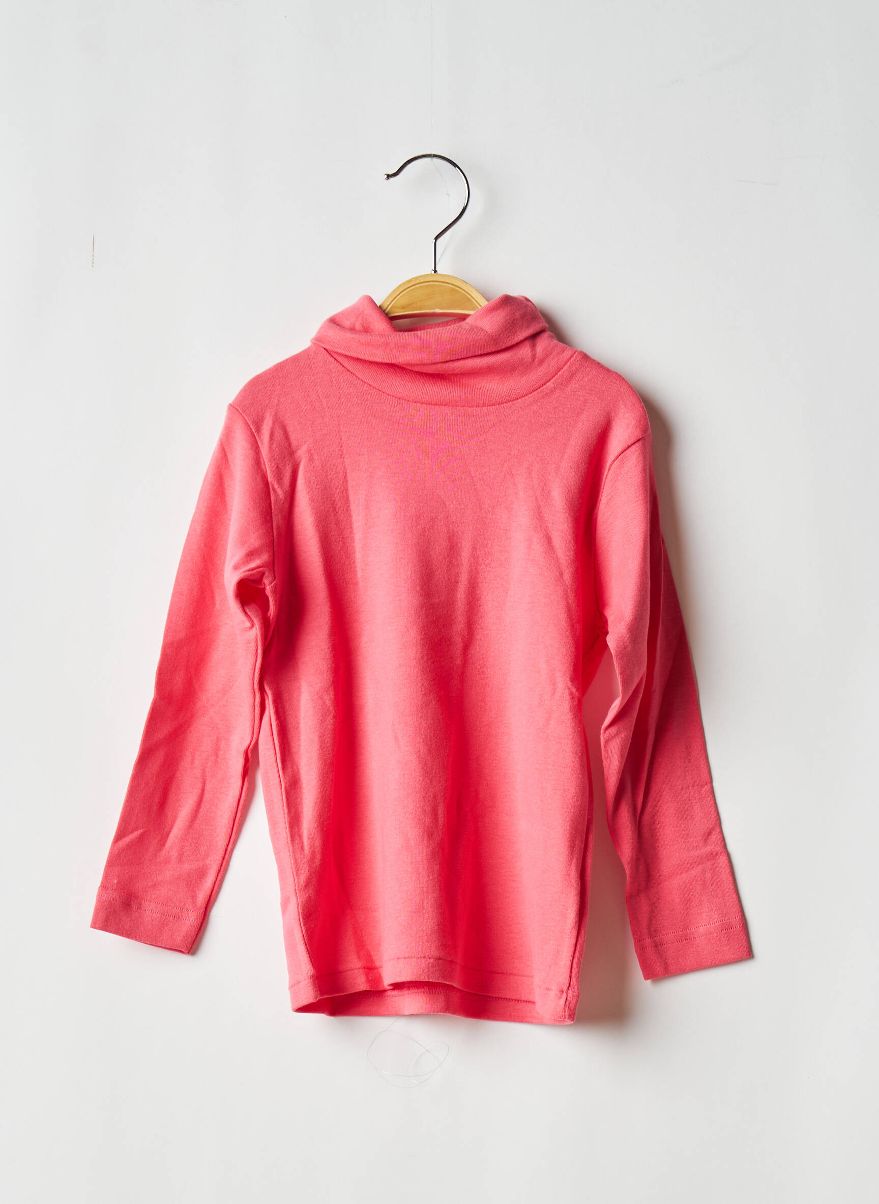 Petit Bateau Cols Roules Fille couleur rose