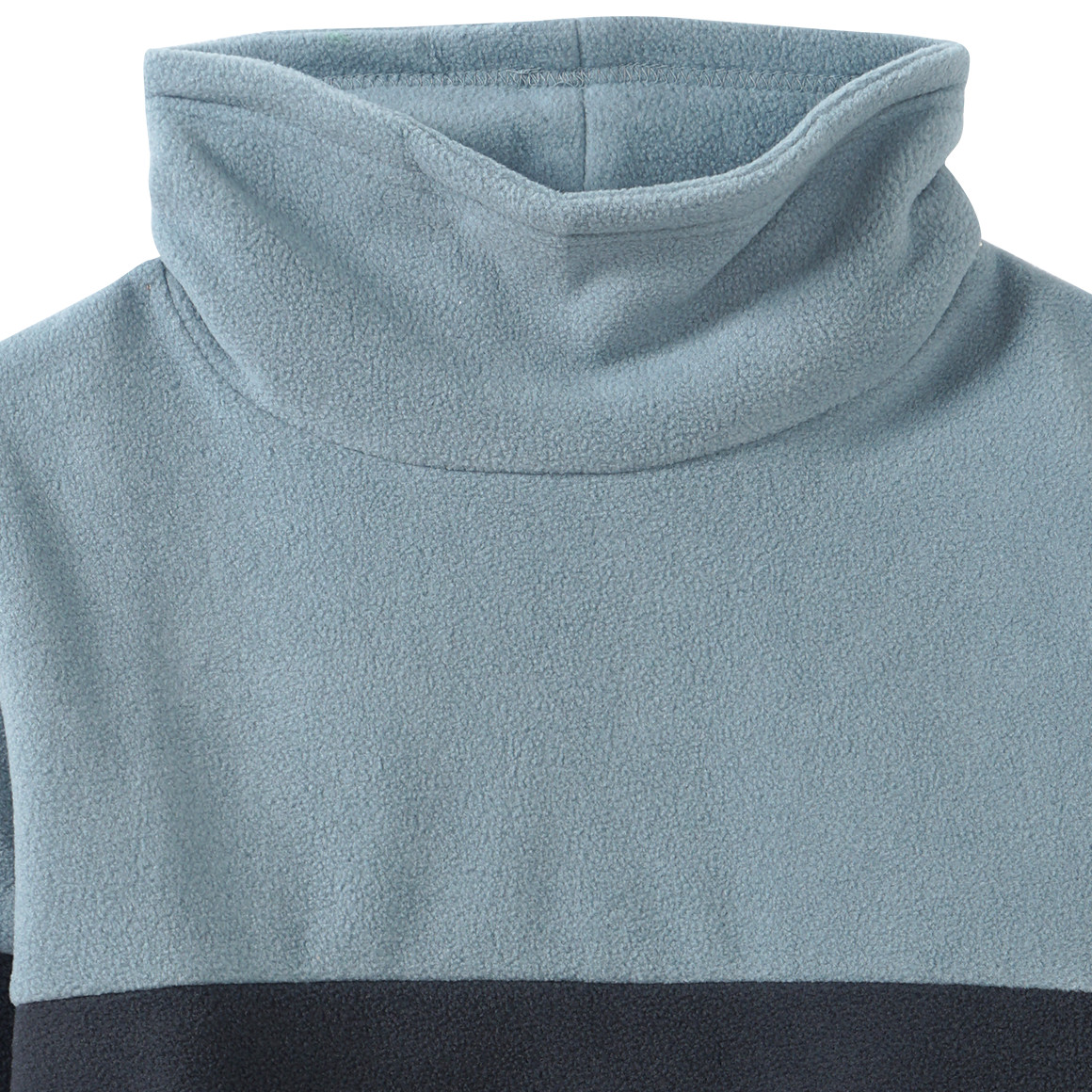 Jungen Fleeceshirt mit Farbteiler