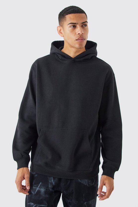 Oversize Hoodie mit Totenkopf-Print