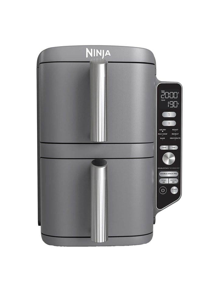 NINJA Heißluftfritteuse SL400EU Double Stack 2-Ebenen XL in grau günstig kaufen onesize