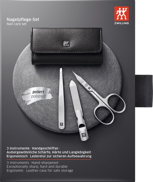 ZWILLING Beauty Classic Nagelpflege-Set - black Maniküre-Set