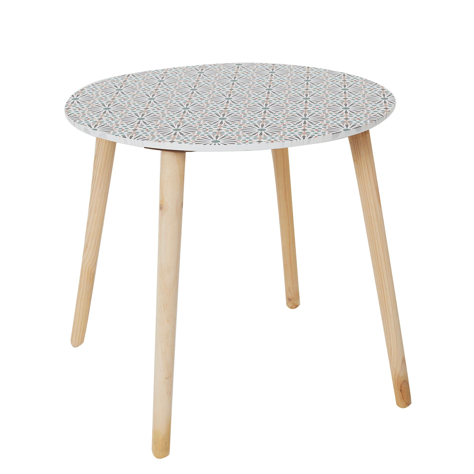 Tables gigognes motifs mosaïque