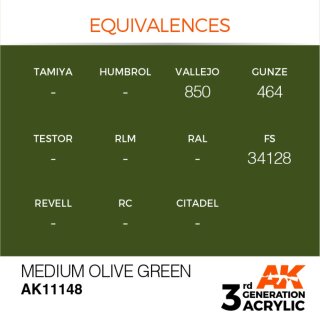 AK Medium Olive Green (17 ml)