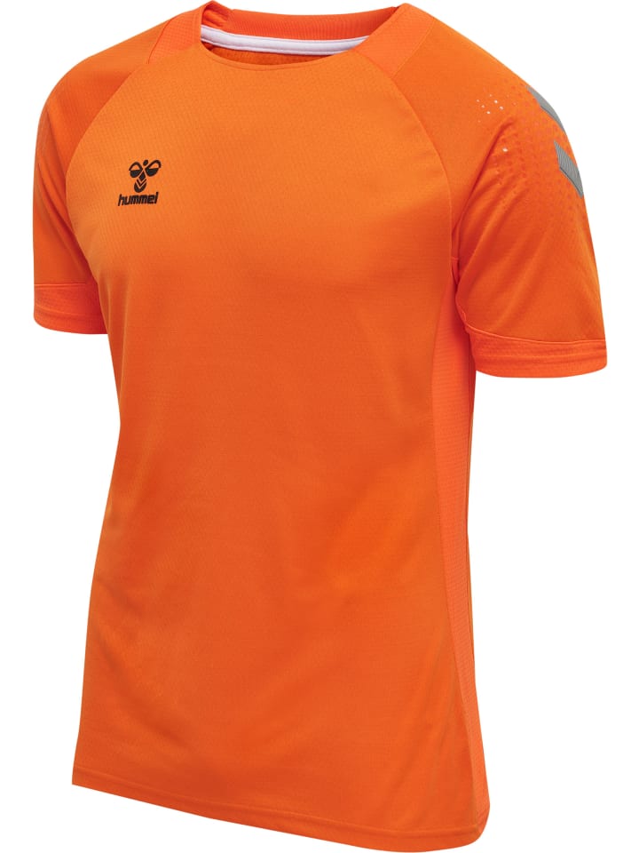 Hummel Hummel T-Shirt Hmllead Herren in ORANGE TIGER günstig kaufen