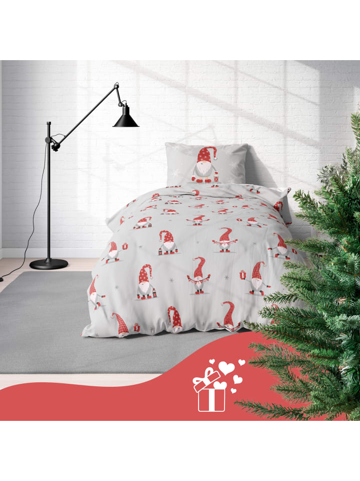 TRAUMHELDEN Bettwäsche-Set Biber/Flanell 