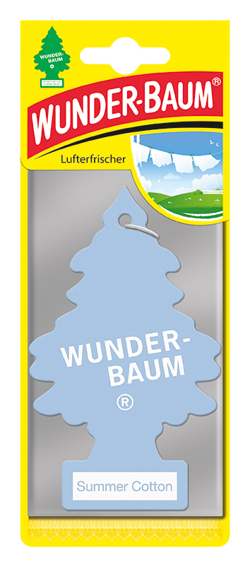 WUNDER-BAUM® Lufterfrischer "Summer Cotton", 1 Stück - ATU