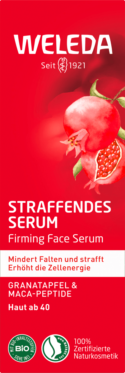 Serum straffend Granatapfel & Maca-Peptide, 30 ml