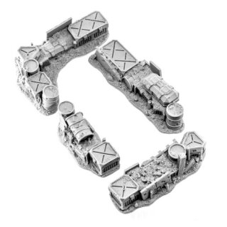 HQ Resin - Space Colony Barricades