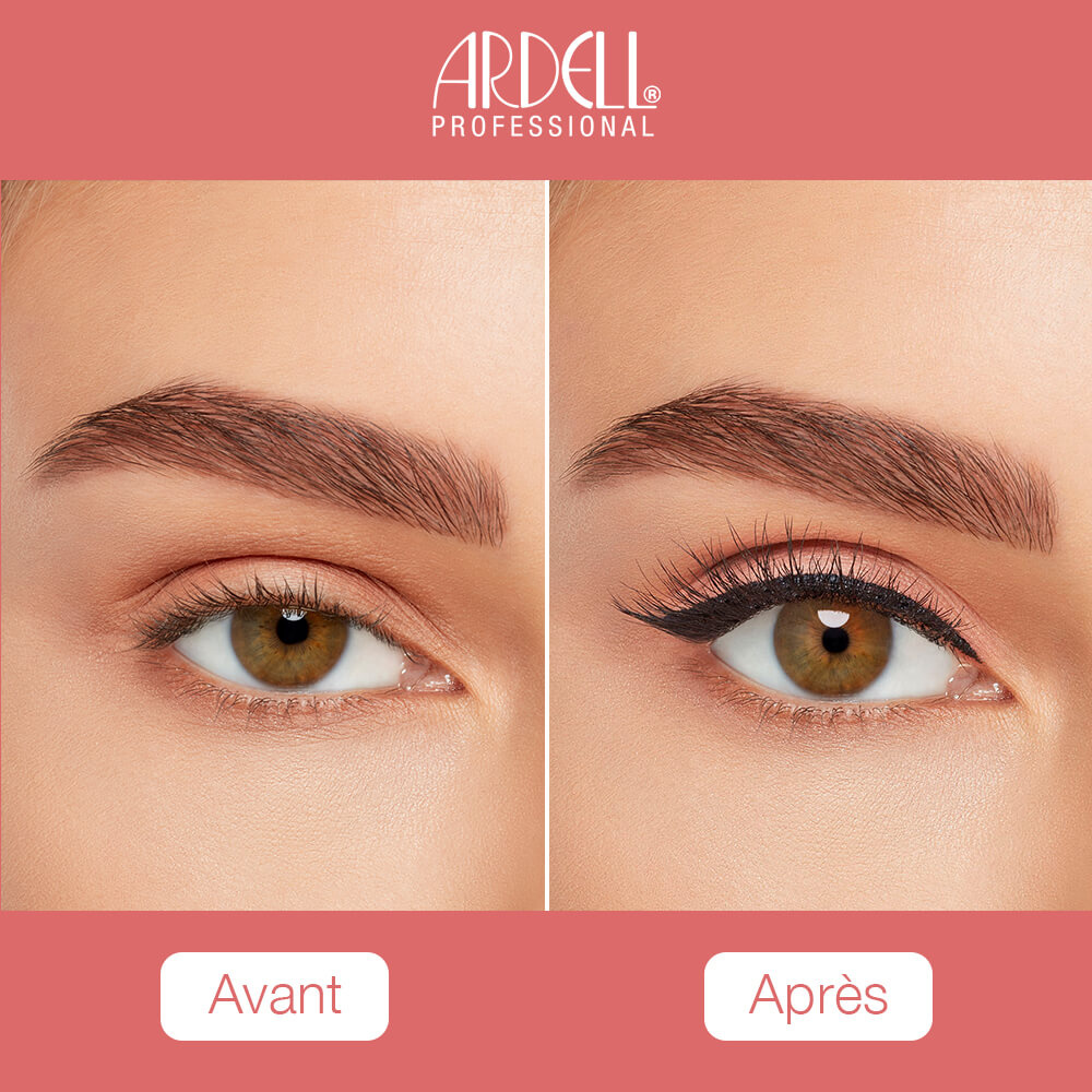 Ardell Kit de Faux-Cils magnétiques avec Gel Liner Noir (2gr) Wispies Kit Faux-Cils Magnétiques avec aimant invisible