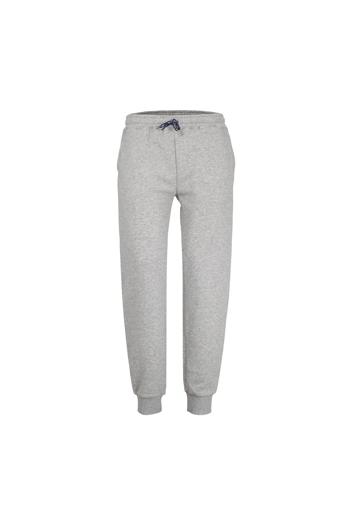 Tom Tailor  Damen Sweathose - Jerseyhose lang, Bündchen, Single Jersey
