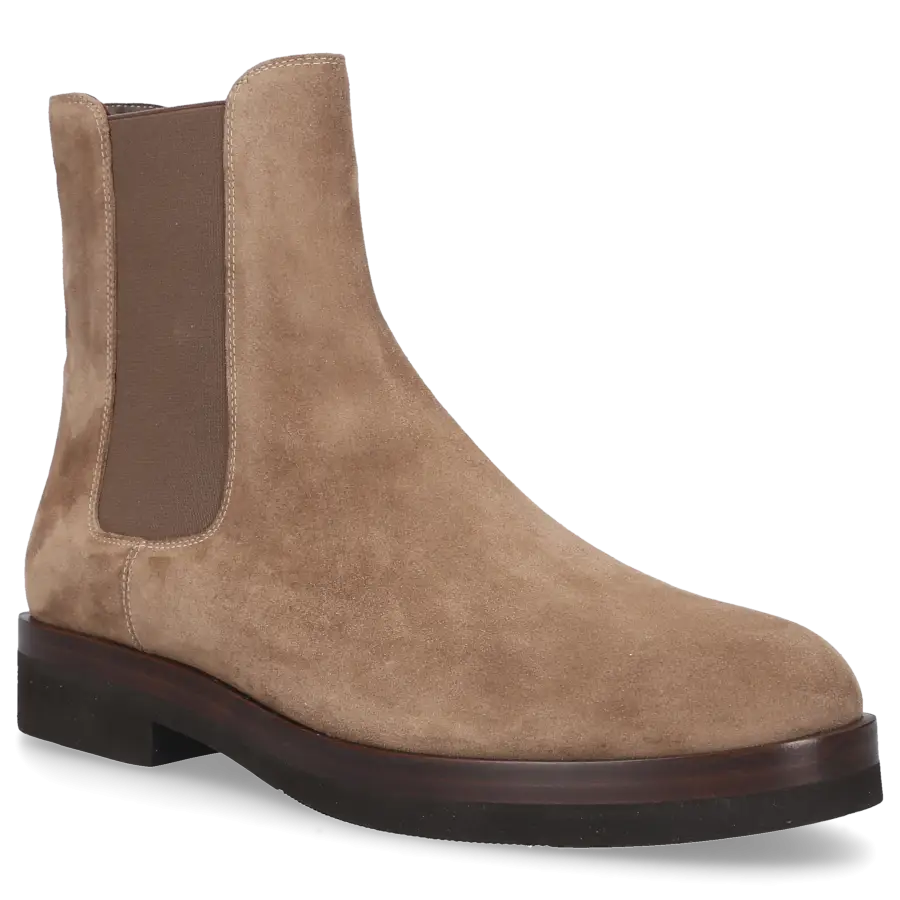 Truman's - Chelsea Boots 9462 Veloursleder - grau