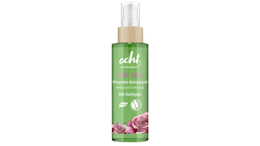 echt. by Terra Naturi PURE ROSE pflegendes Reinigungsöl 100 ml