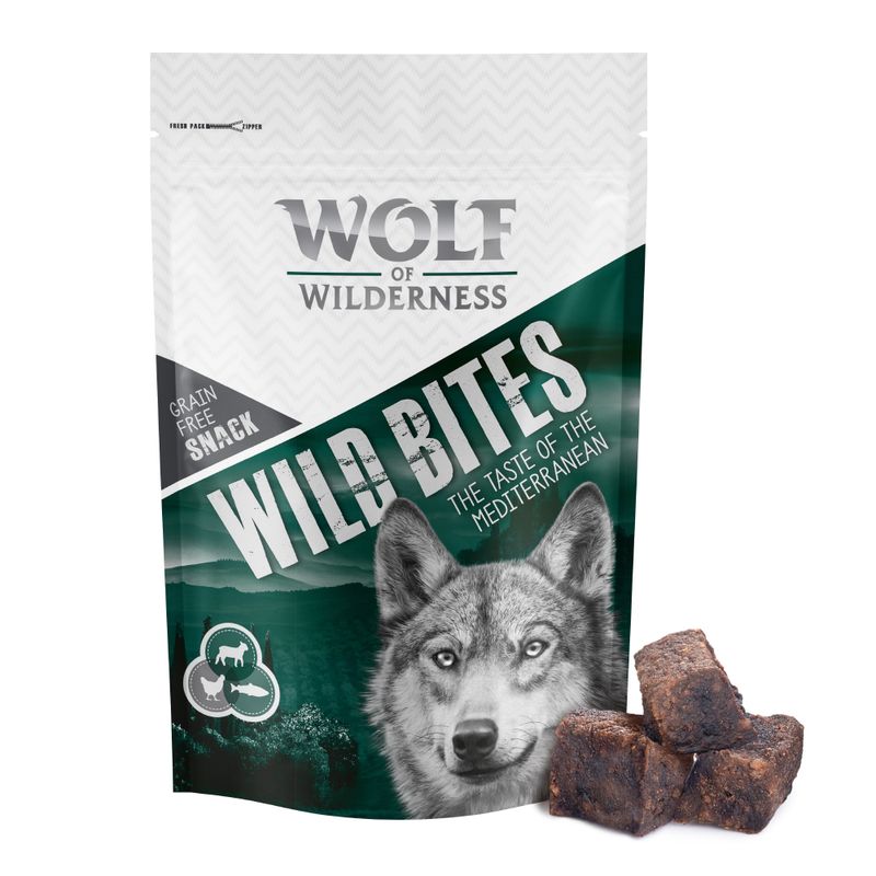 Wolf of Wilderness Snack - Wild Bites 'The Taste Of' 180 g