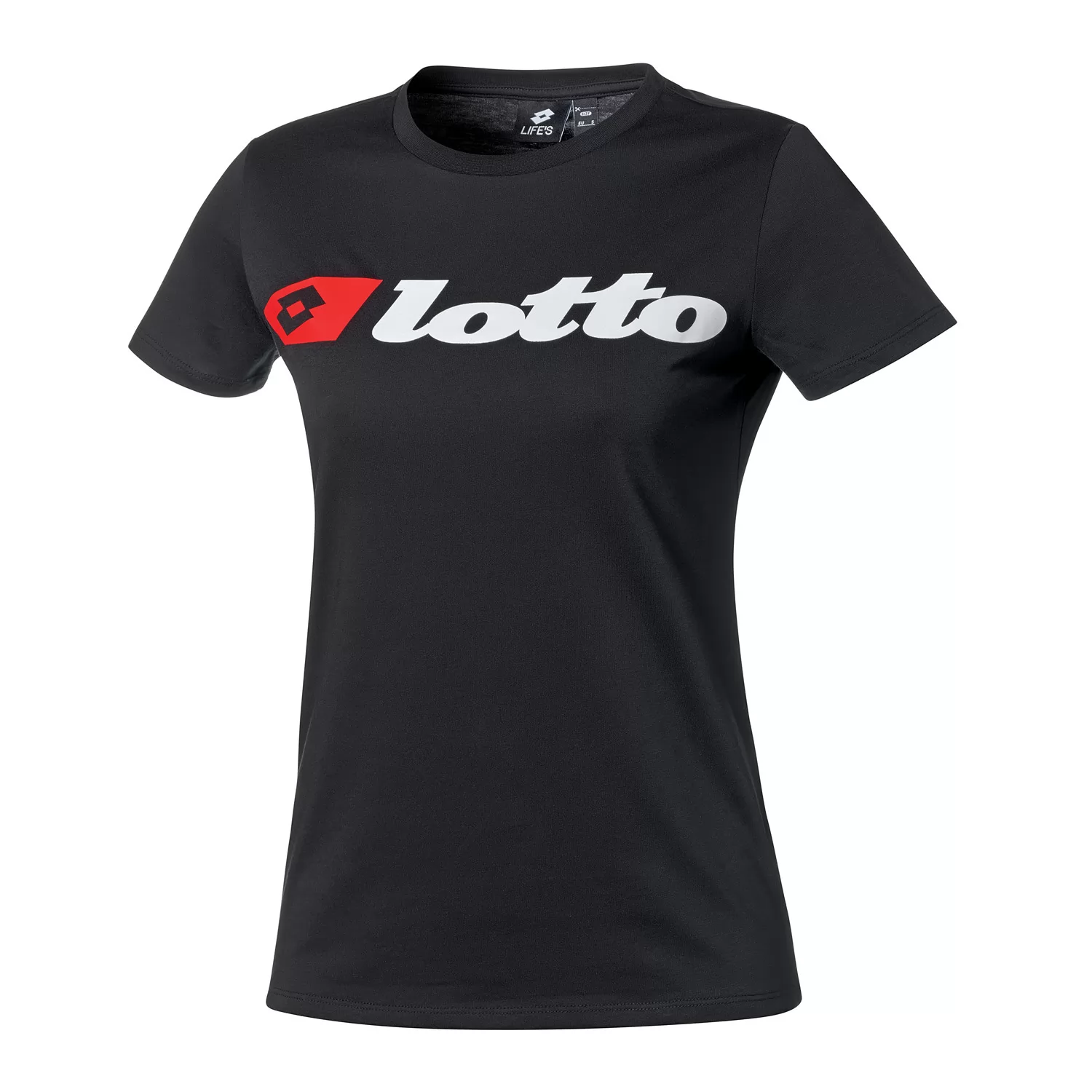 Tričko Athletica Due W s logem, černé