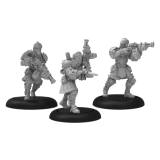 Khador Warcaster Unit Assault Kommander Strakhov & Kommandos