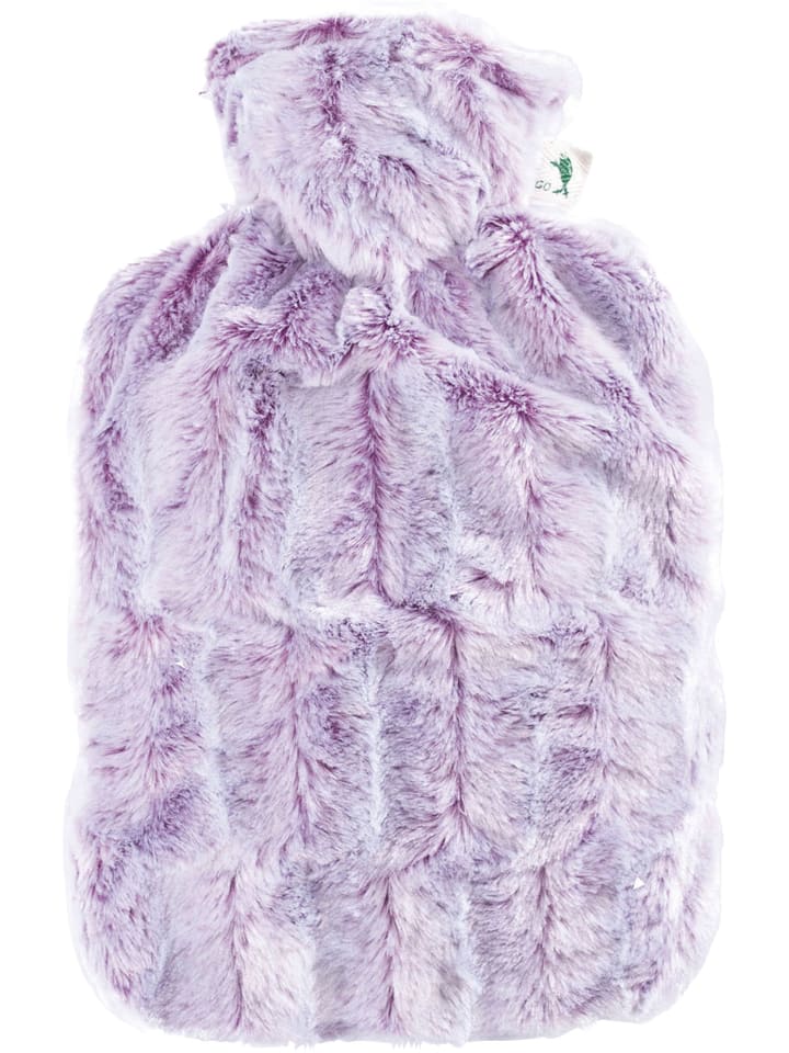 HUGO FROSCH Wärmflasche in silbergrau/lila günstig kaufen onesize