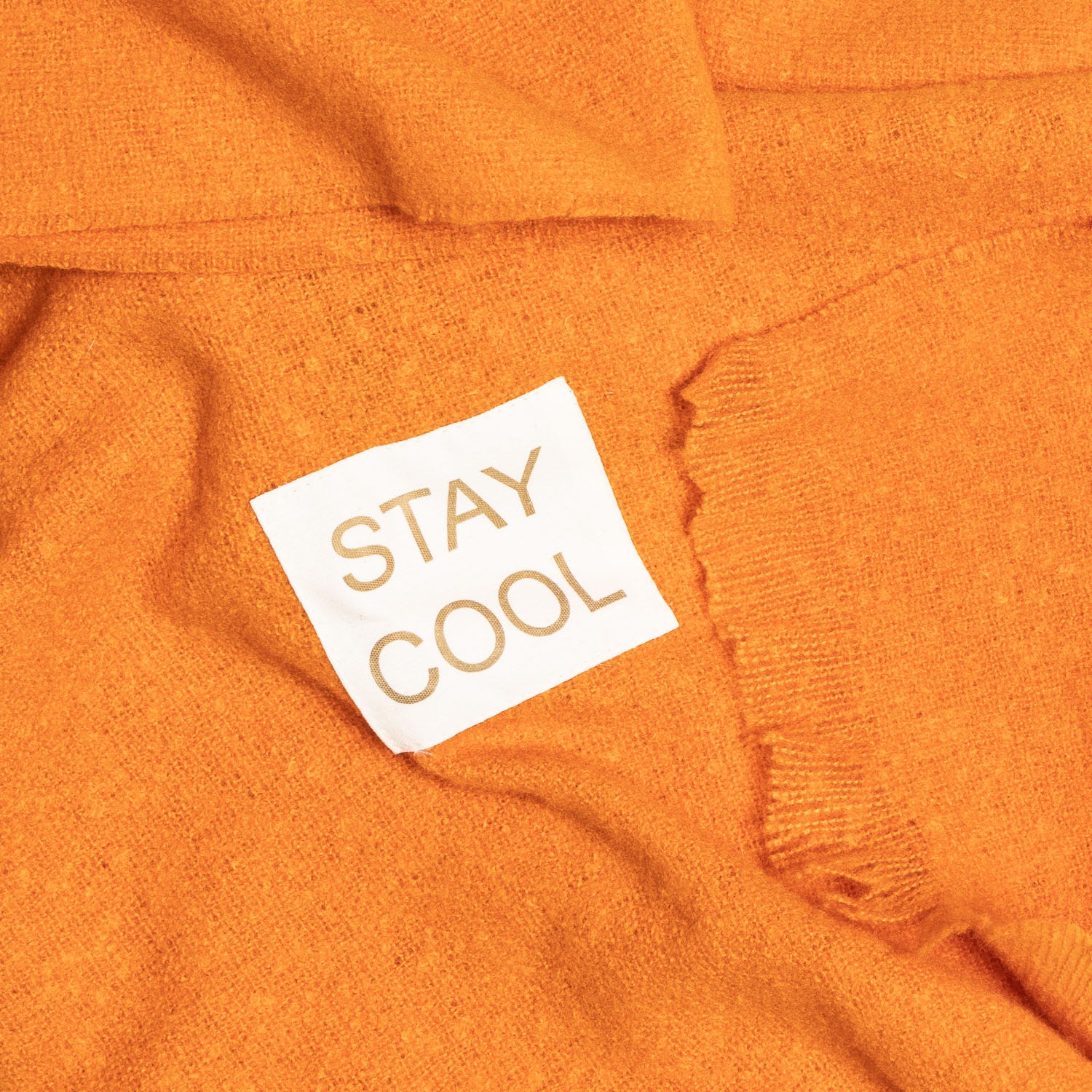 Echarpe TEXTO orange