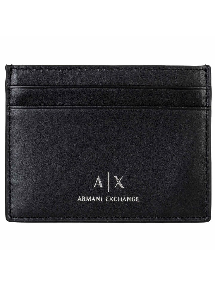 Armani Exchange Kartenetui in Schwarz günstig kaufen onesize