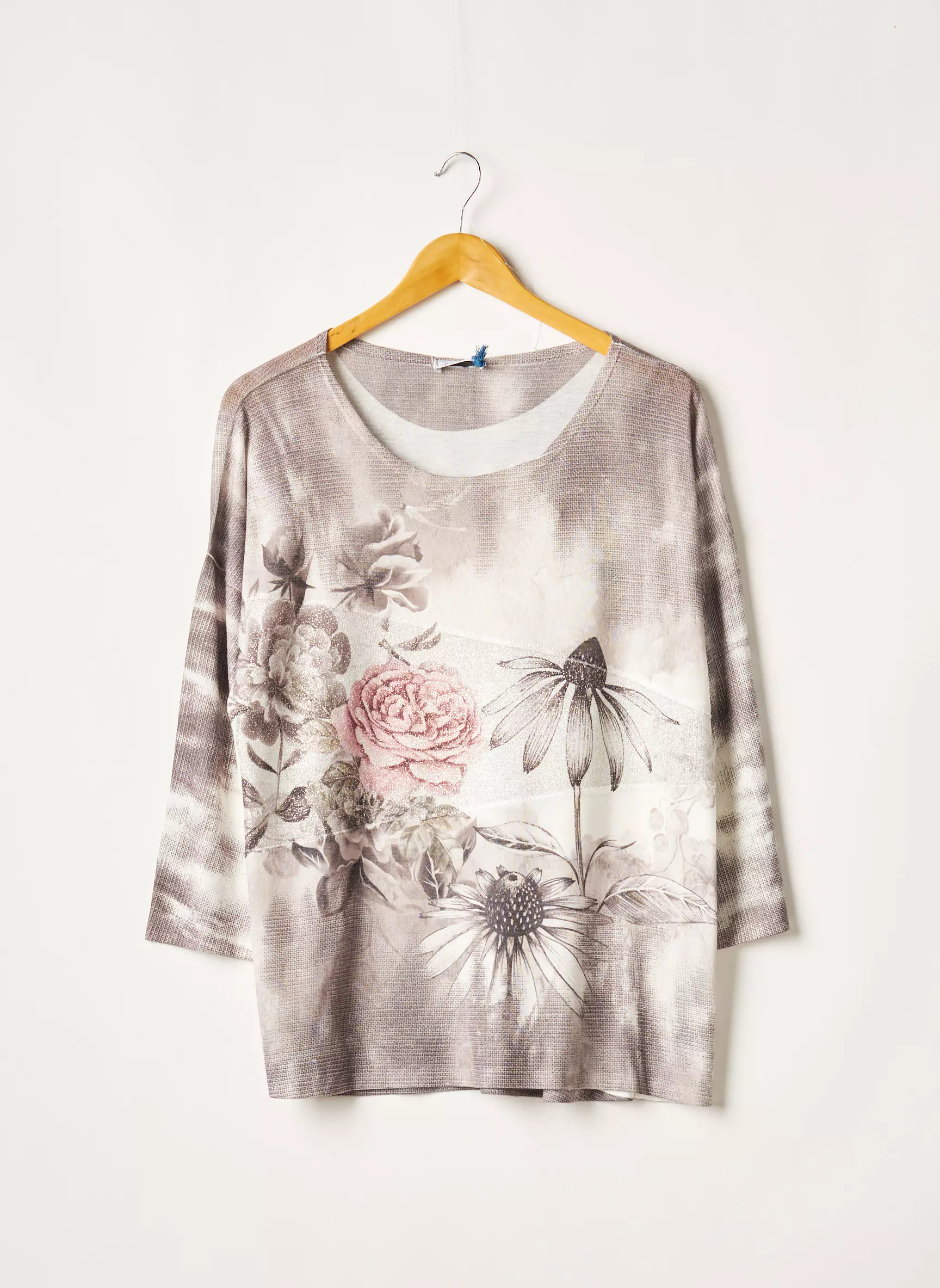 Quattro Tshirts Femme couleur gris