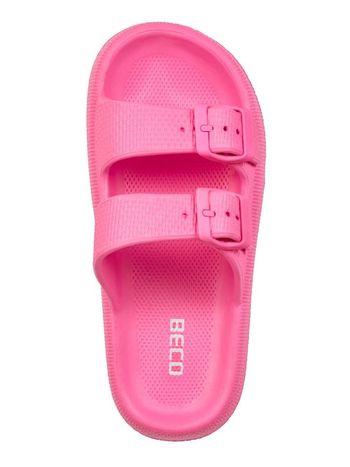BECO the world of aquasports Dusch- & Badeschuhe Airkiss-Leisure in pink günstig kaufen