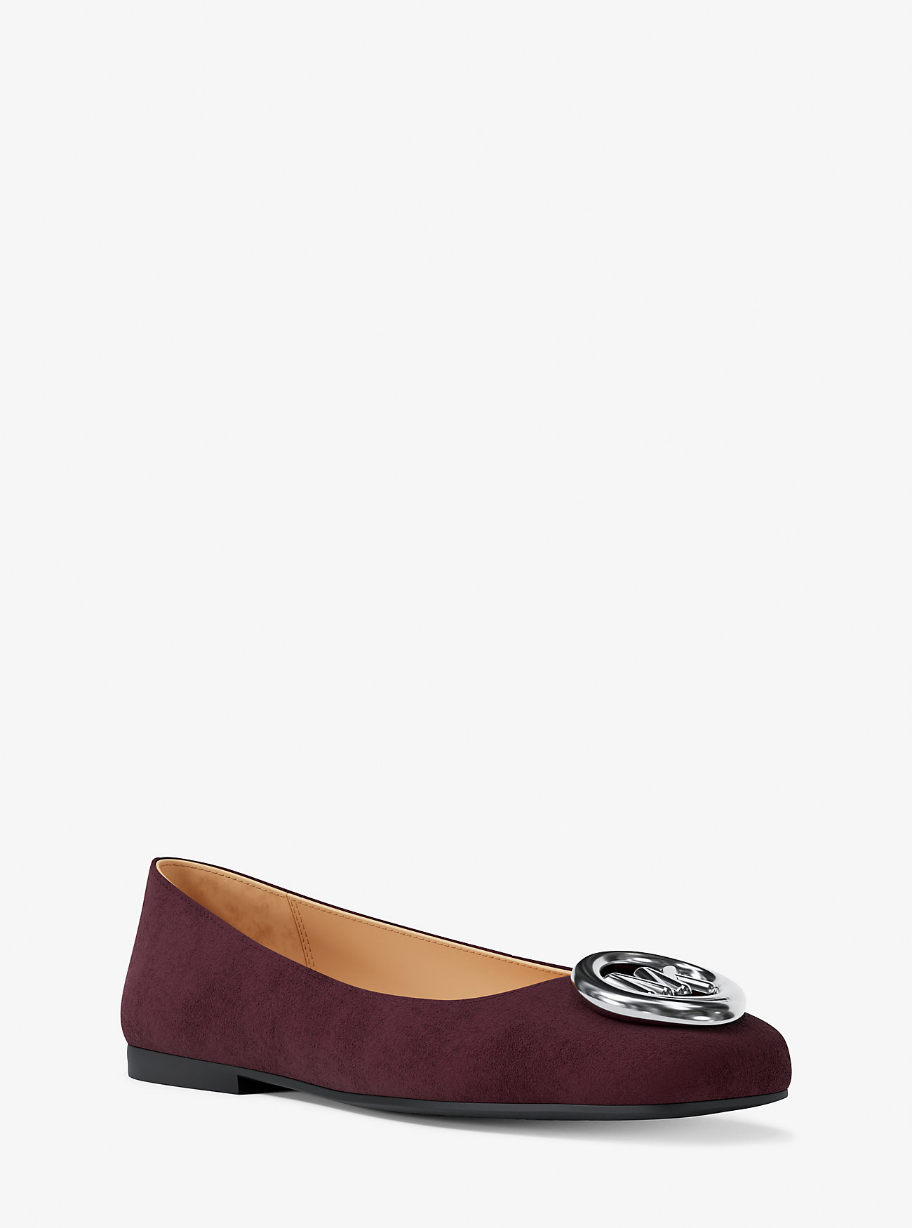 Milan Suede Ballet Flat - OXBLOOD