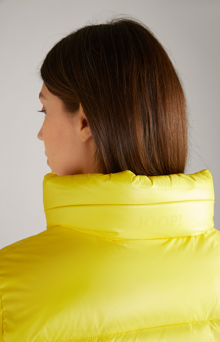 Steppjacke in Gelb