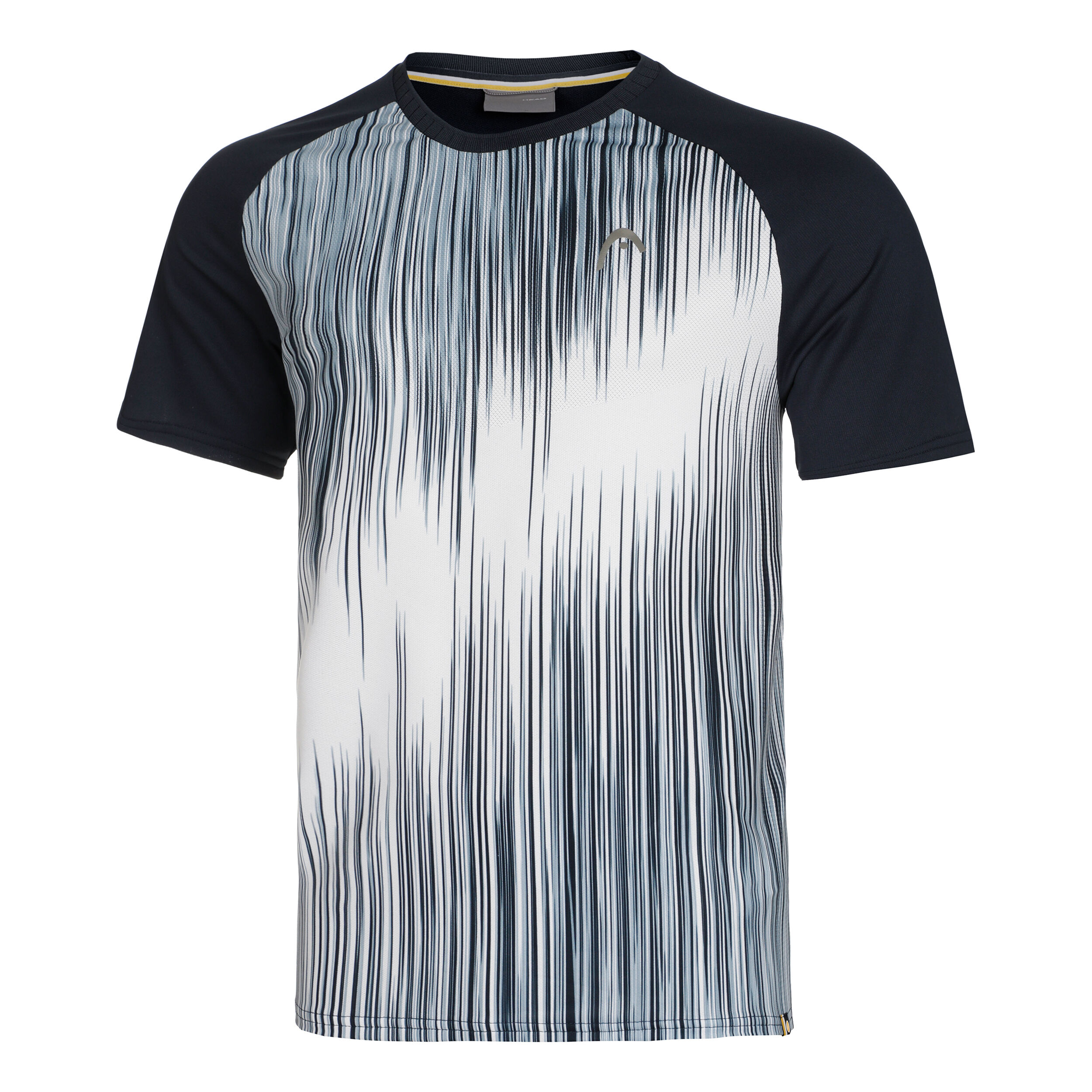 Performance T-Shirt Herren - Dunkelblau, Weiß