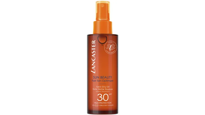 LANCASTER Sun Beauty Fast Tan Optimizer Satin Dry Oil SPF 30 150 ml