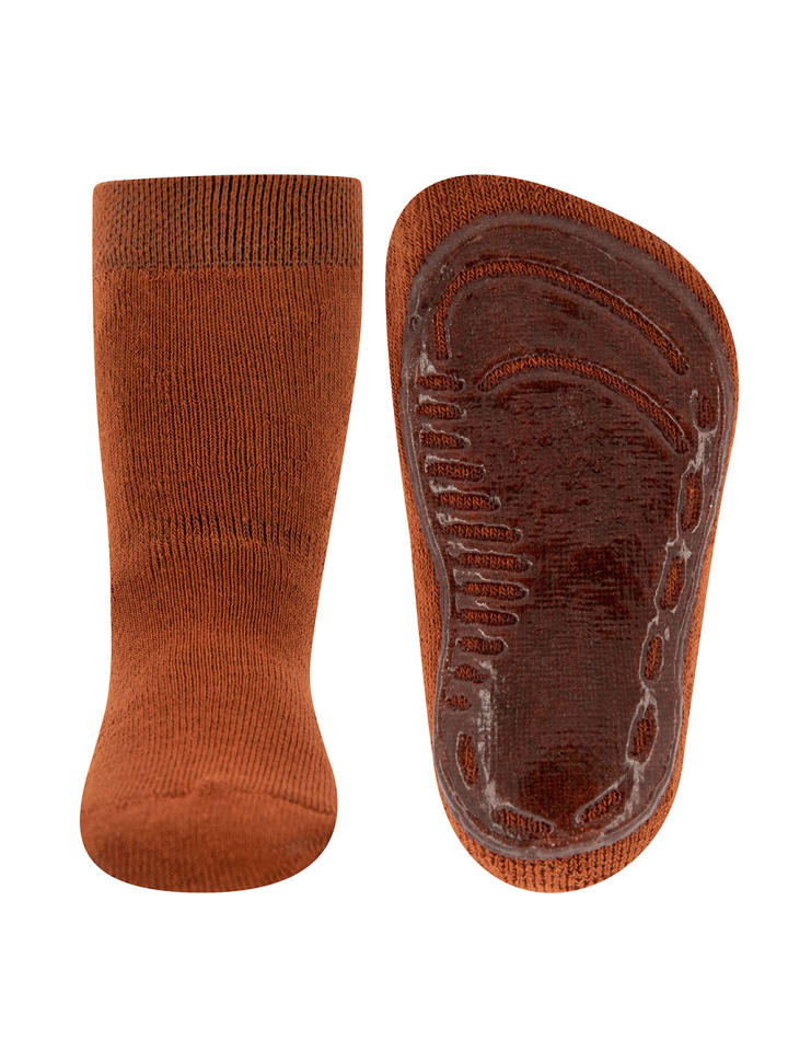 ewers Stoppersocken Uni in kupfer günstig kaufen