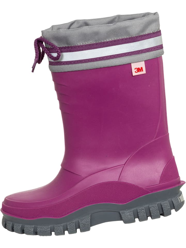 Bockstiegel Kinder-Winterstiefel Arktis gefüttert in viola/grau günstig kaufen