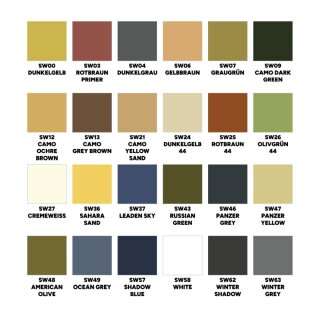 Warfront Colors Set: Armor (24 x 17ml)