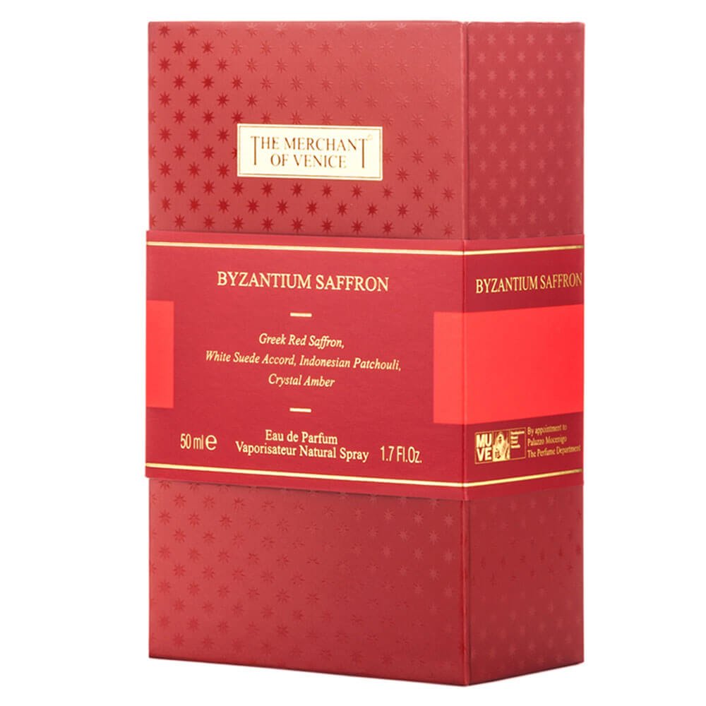 THE MERCHANT OF VENICE Murano Collection Byzantium Saffron Eau de Parfum Nat. Spray