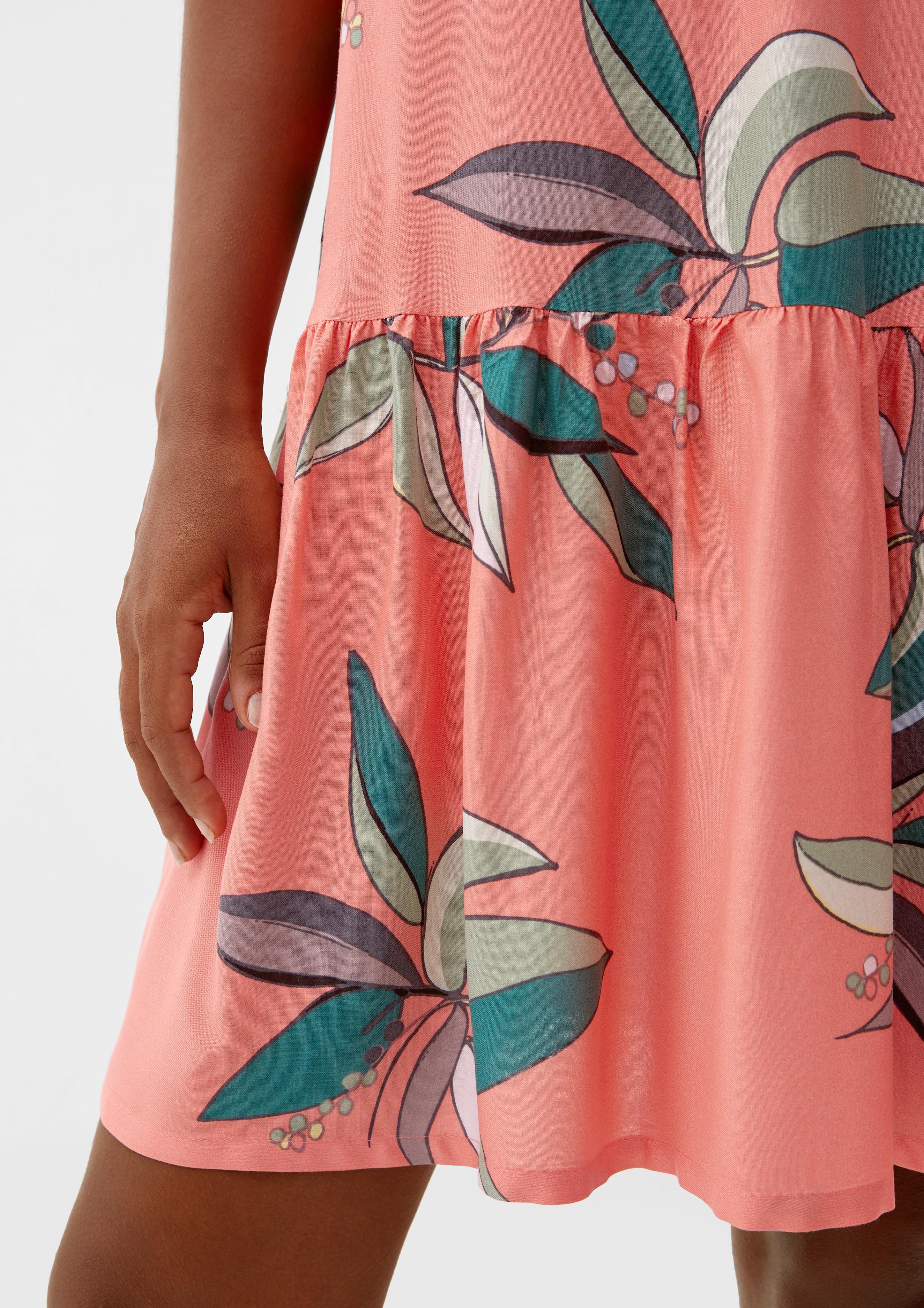 Blusenkleid mit Volants  6008464-45A1
