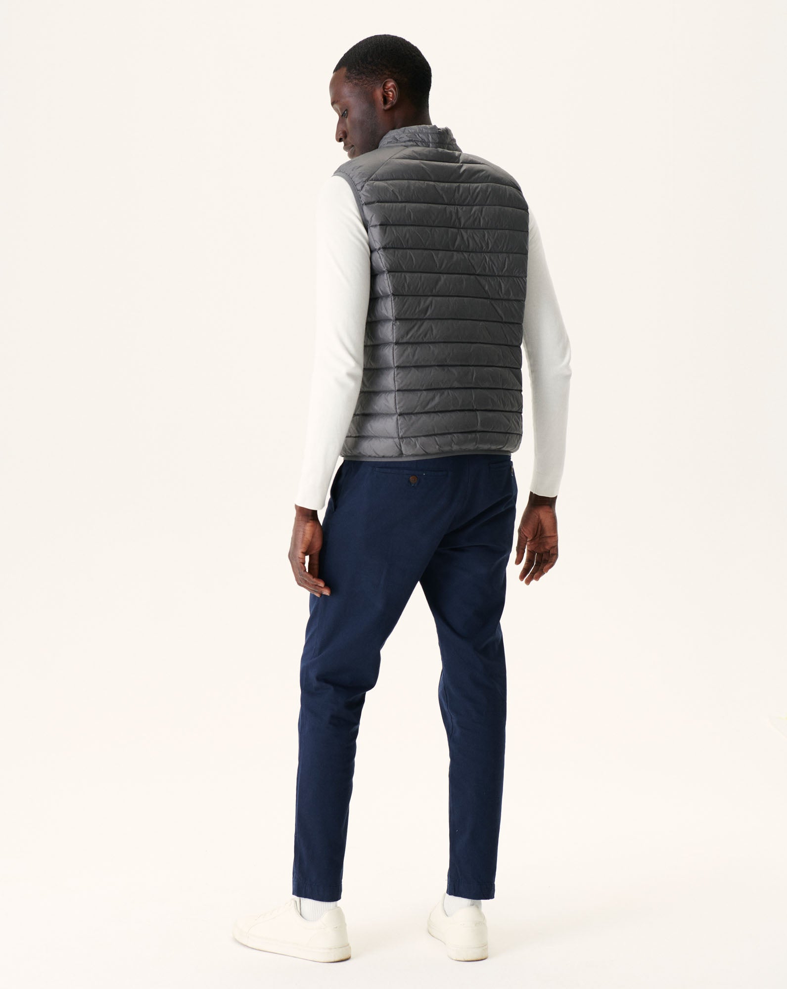 Doudoune sans manches Anthracite Tom
