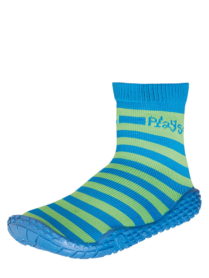 Playshoes Badeschuhe in Türkis/ Grün günstig kaufen