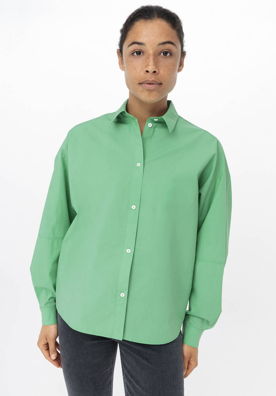 Bluse aus reiner Bio-Baumwolle