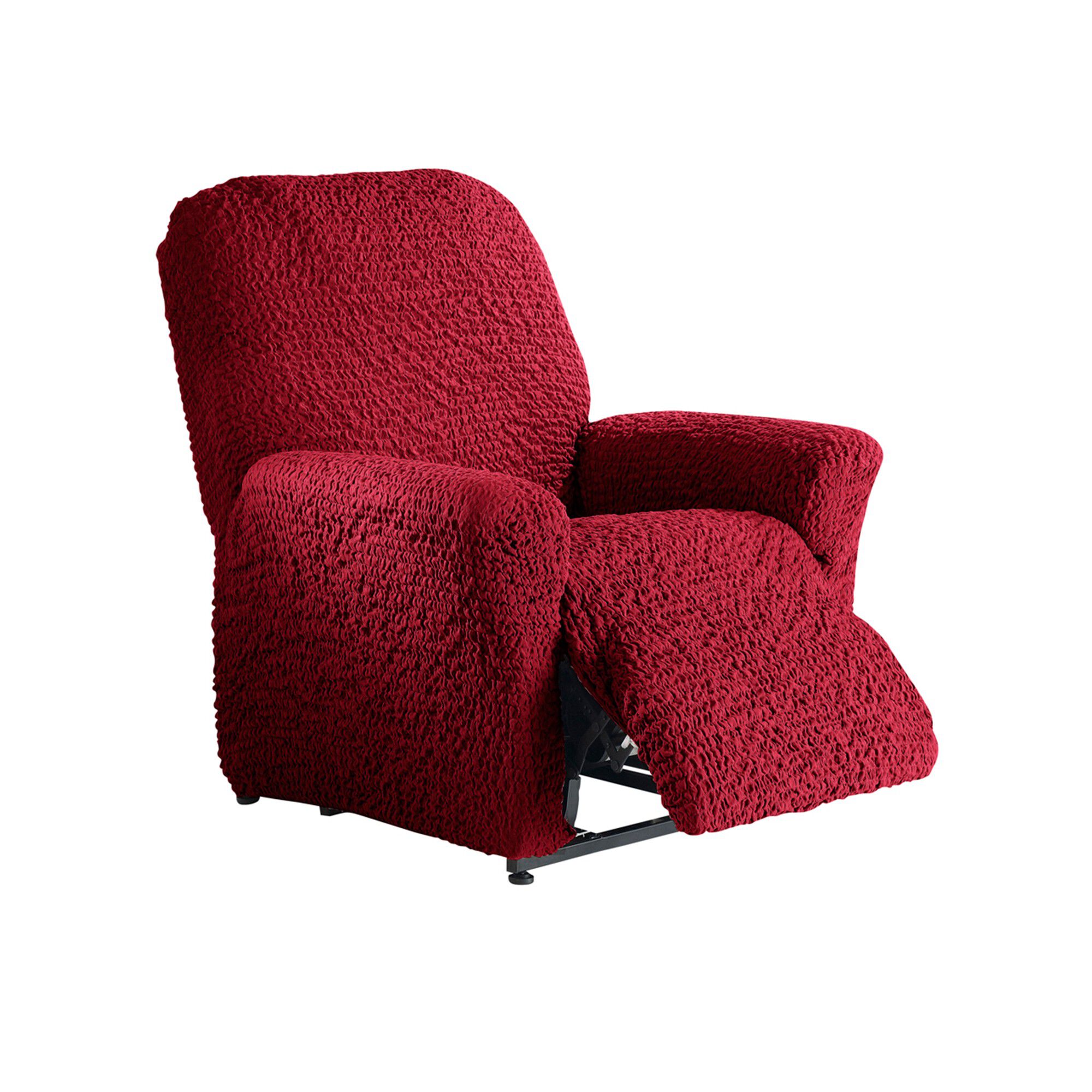 Housse gaufrée bi-extensible spéciale fauteuil relaxation