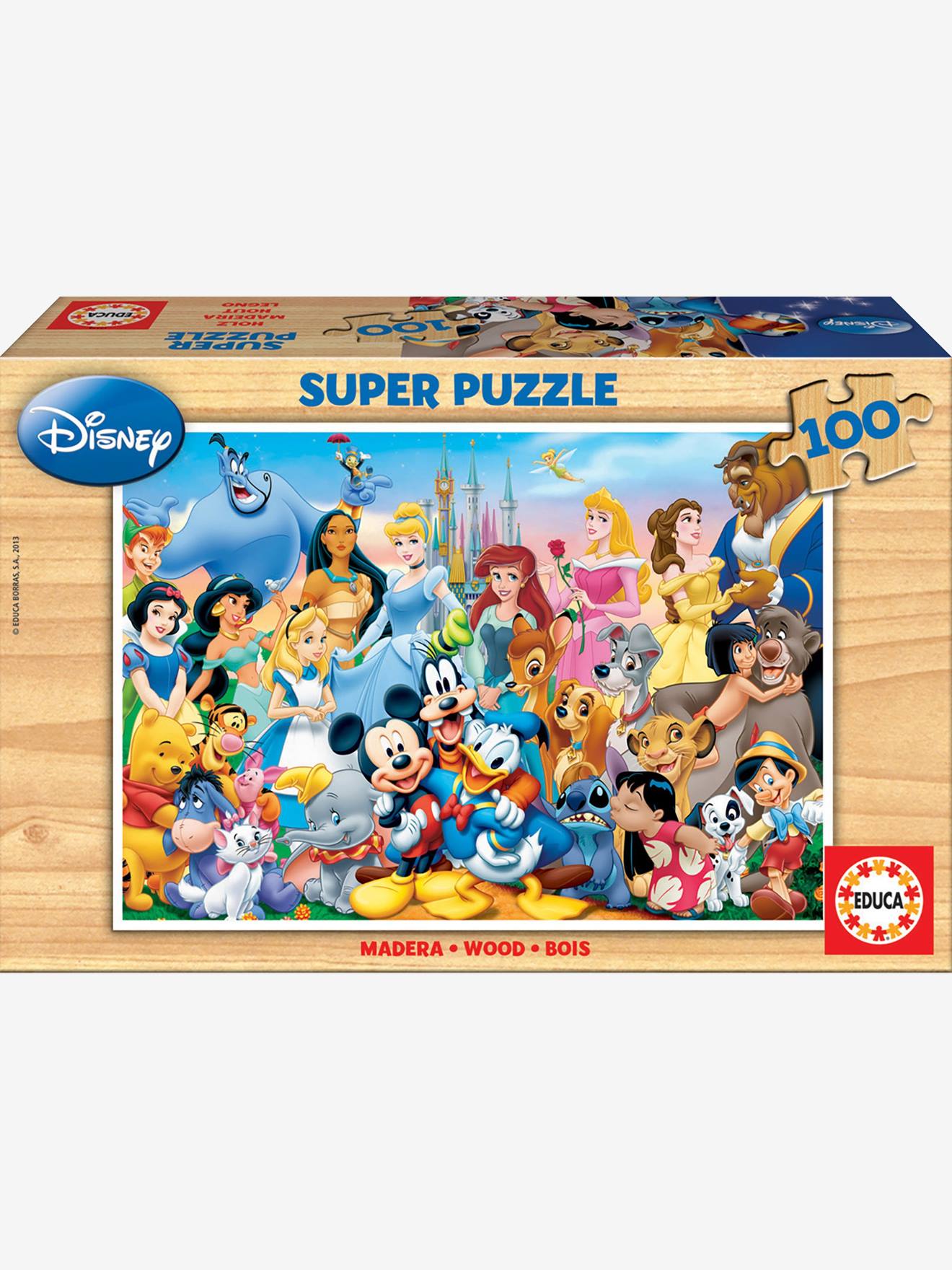 Educa 100-teiliges Super-Puzzle DIE WELT DER FIGUREN DISNEY EDUCA - mehrfarbig