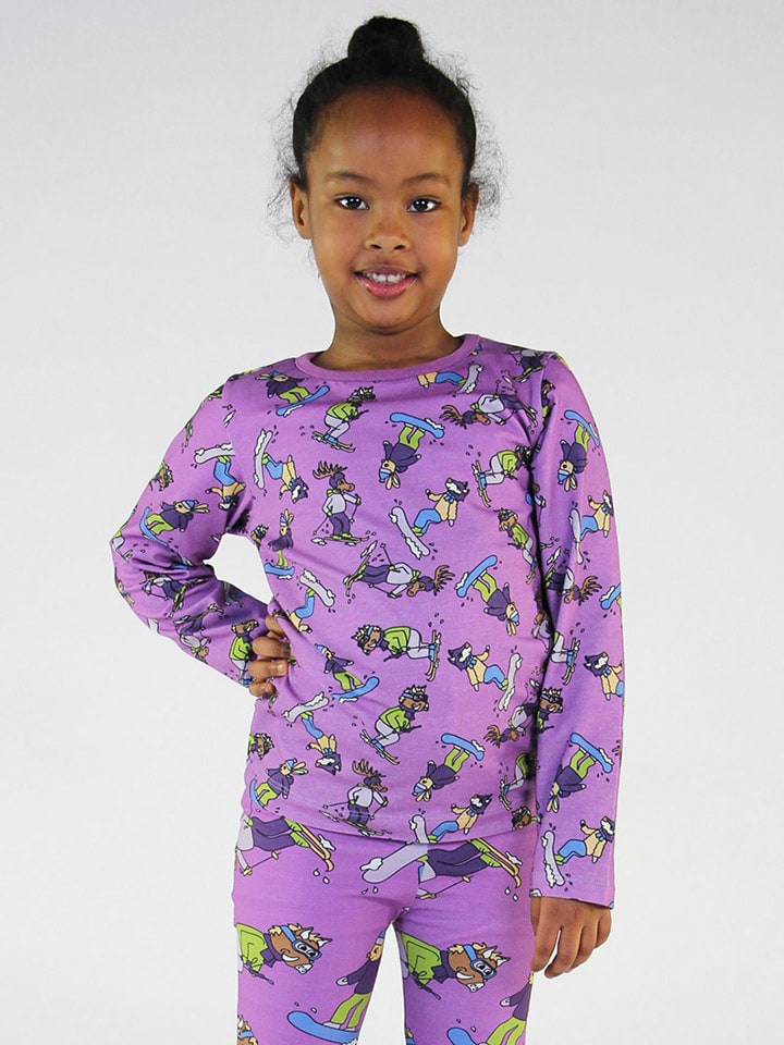 Småfolk Longsleeve in Lila günstig kaufen