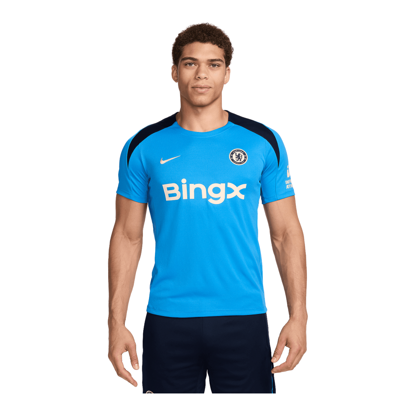 Nike FC Chelsea London Trainingsshirt Blau F436